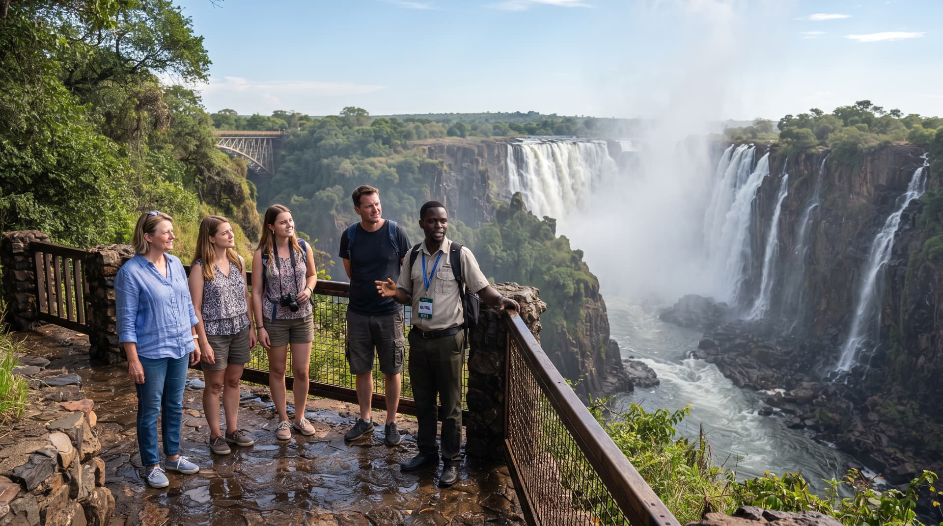 Guided Tour of Victoria Falls (Zambia side)