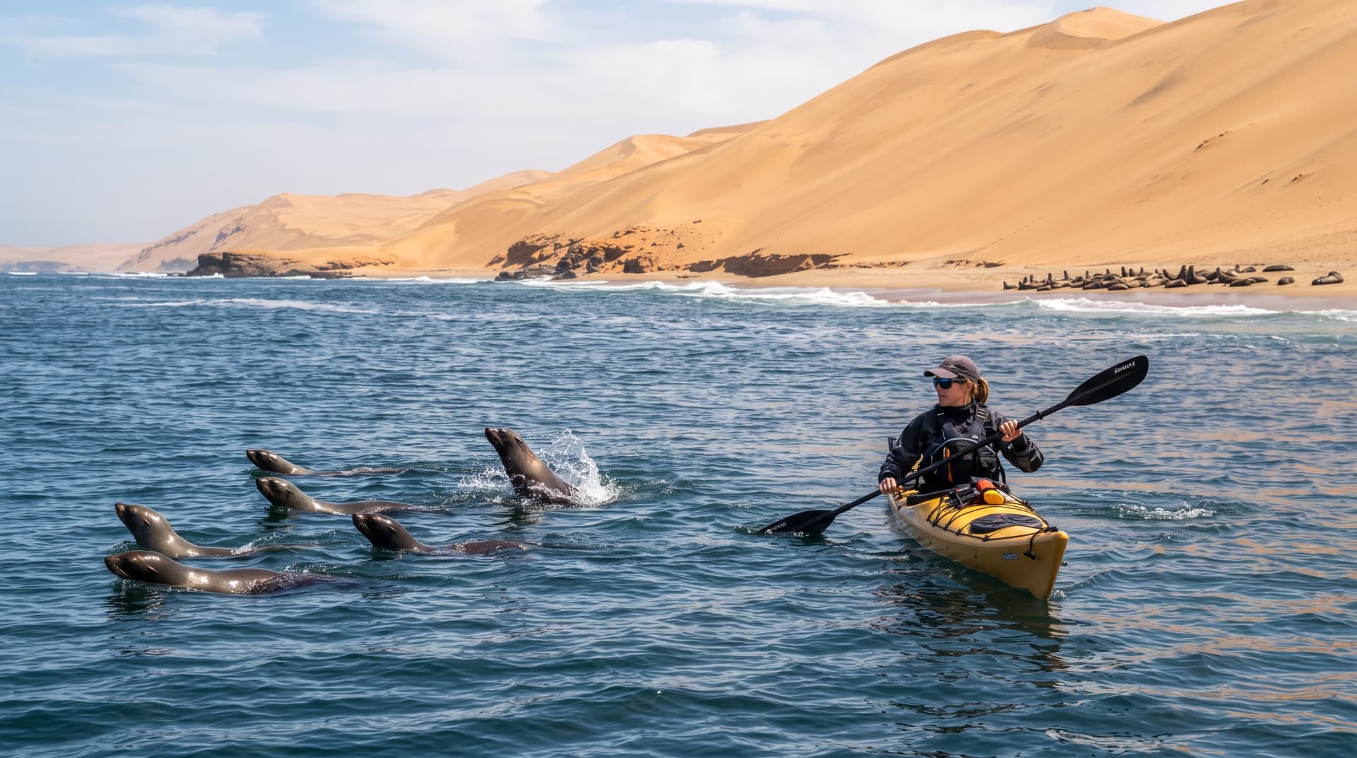 Seal Kayaking & Sandwich Harbour