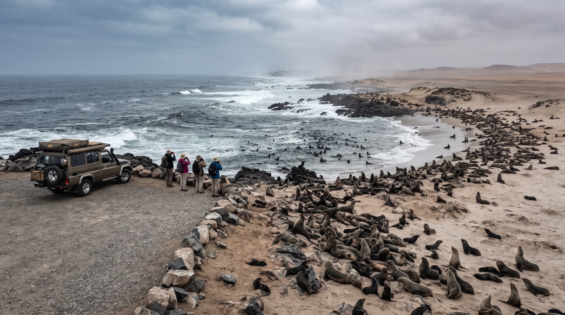 Sandwich Harbour & Seals