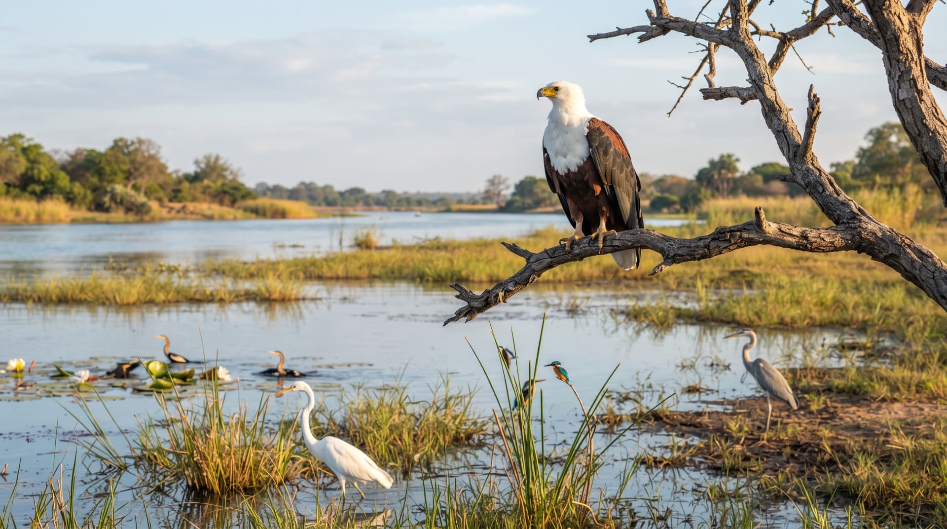 Birdwatching Cruise on the Zambezi River